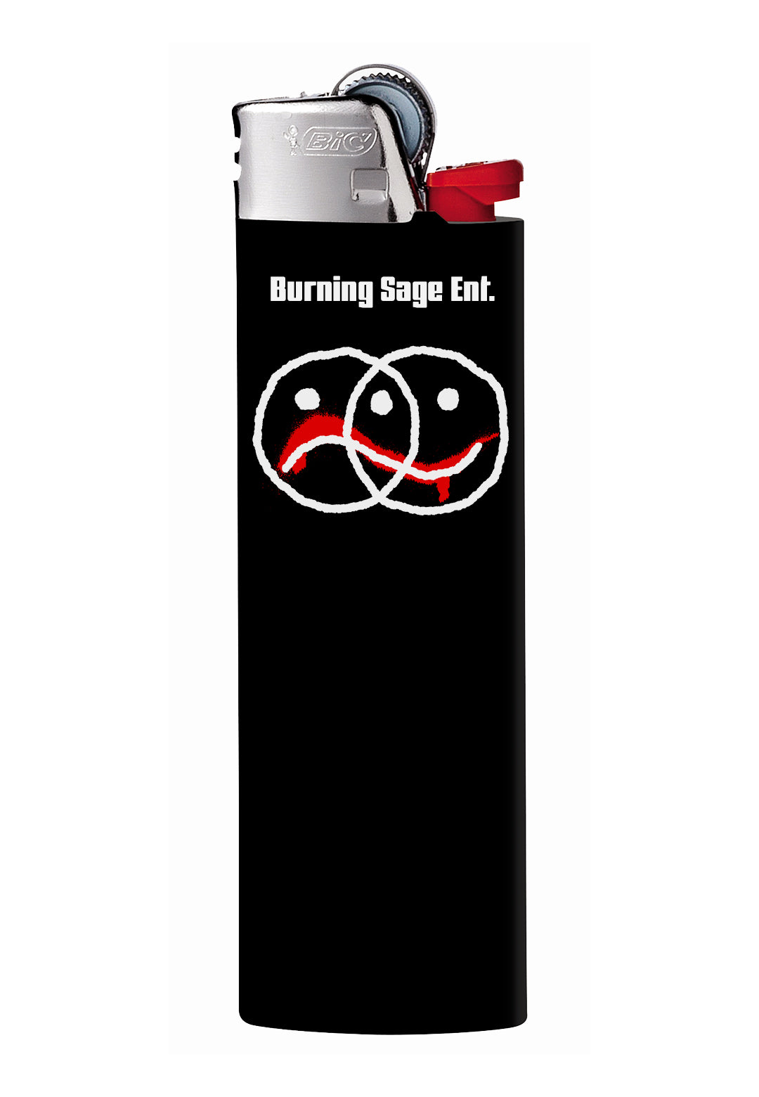 SINGLE BURNING SAGE LOGO LIGHTER