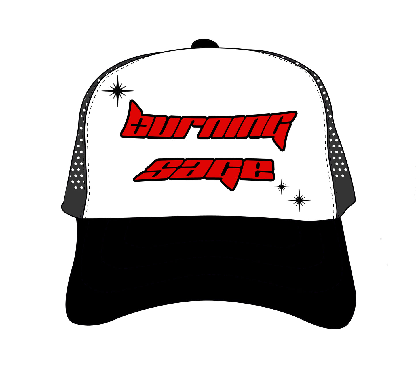 BURNIN SAGE TRUCKER HAT