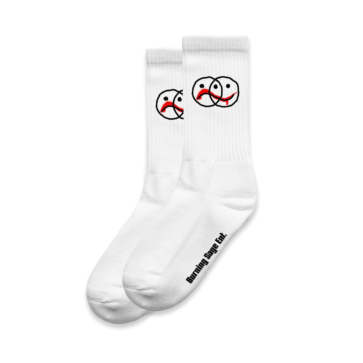 BURNING SAGE LOGO SOCKS